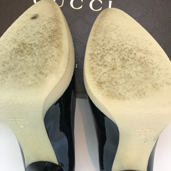 Gucci patent platform pumps (💯 authentic) - Picture 4 of 4